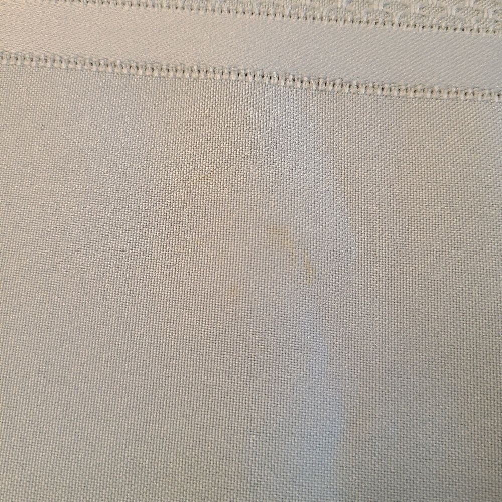 LIGHT Blue Striped Rectangular Tablecloth - Picture 10 of 10